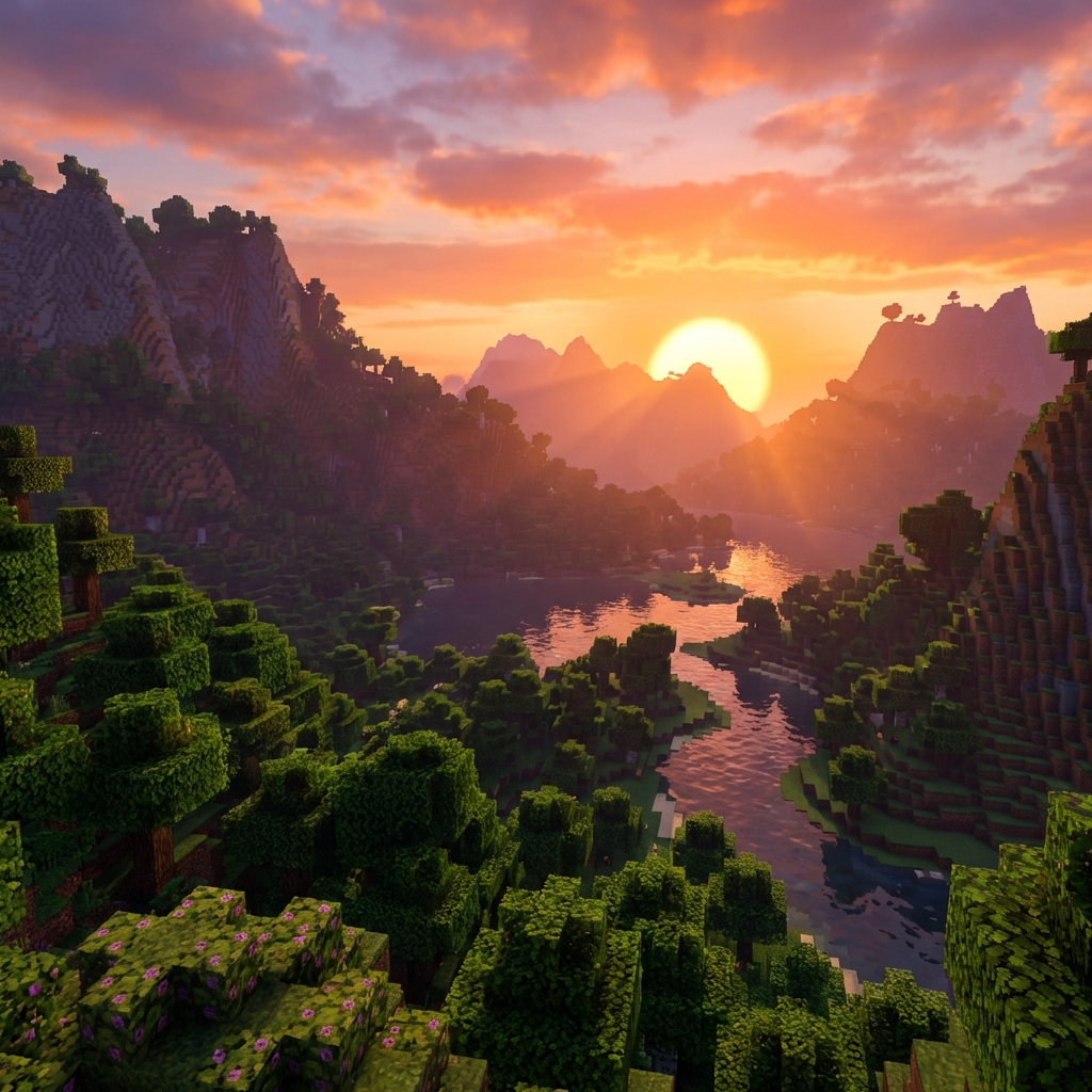 Minecraft Landscape