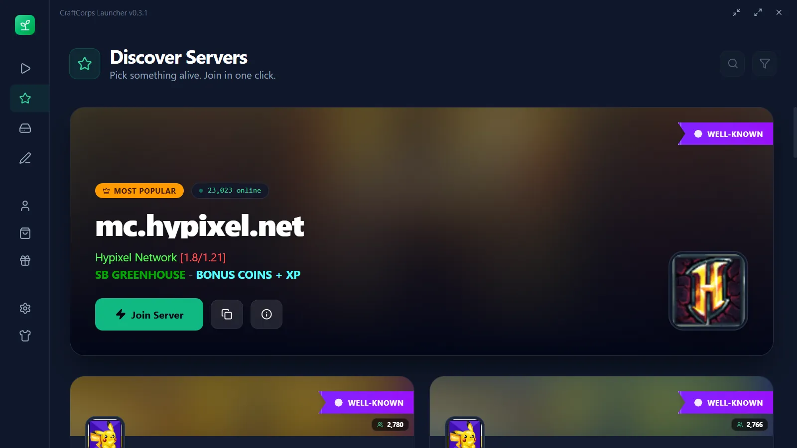 DISCOVER. VOTE. WIN.